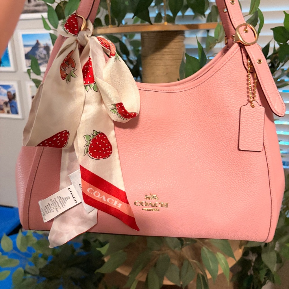 Pink Erin Coach Bag New! Never used RARE!